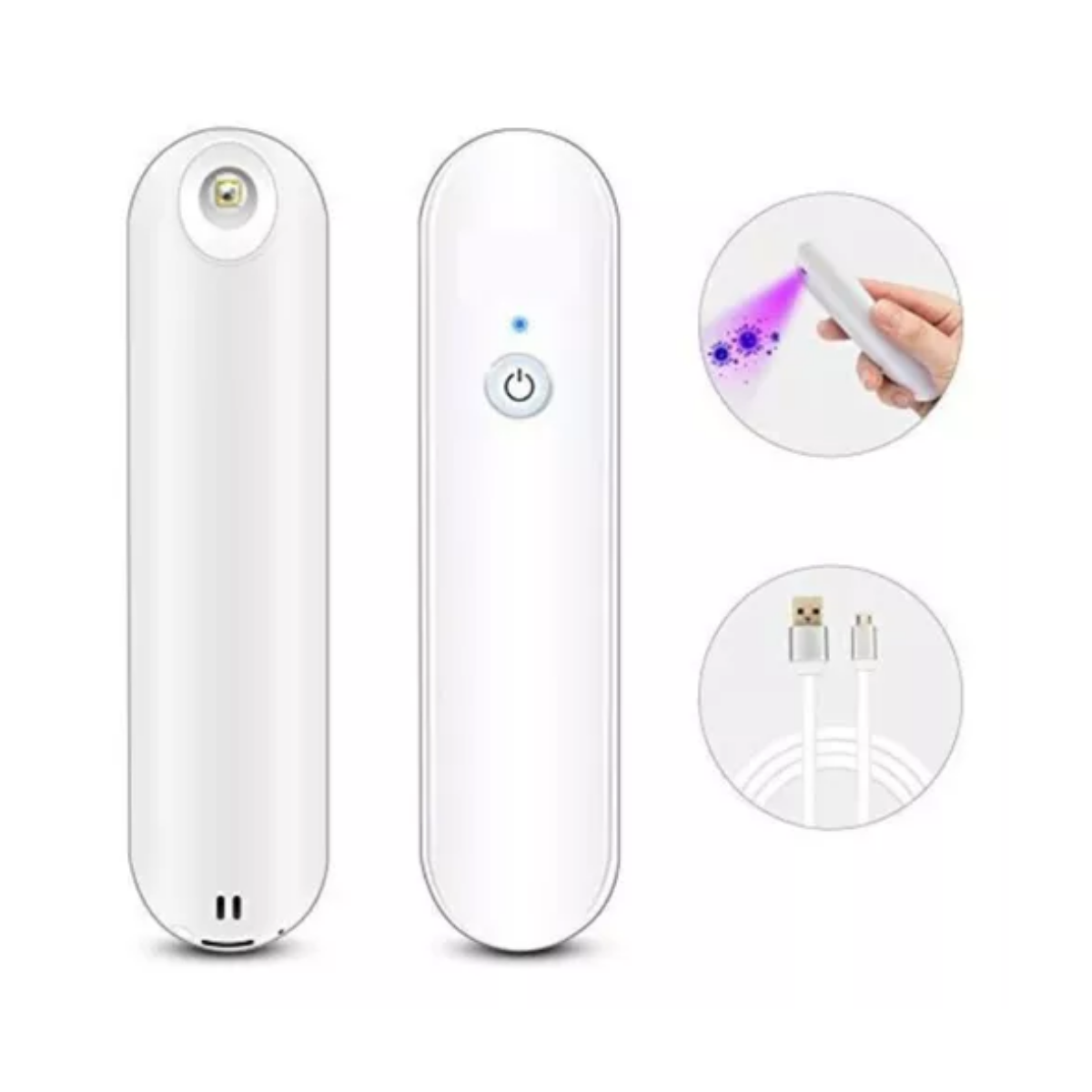 Lámpara UV Esterilizadora Portátil | Desinfección Rápida con Luz Ultravioleta