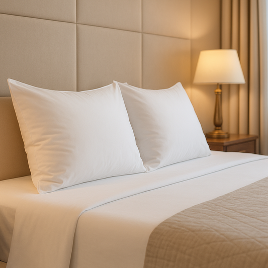 2 Almohadas Hotel Supersoft | Lujo Blanco y Confort Superior (50x75 cm)