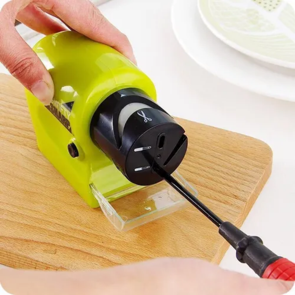 Afilador de Cuchillos Eléctrico Profesional | Afilado Rápido y Seguro