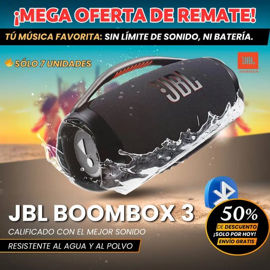 JBL Boombox 3: Tu Música Favorita Con El Mejor Sonido